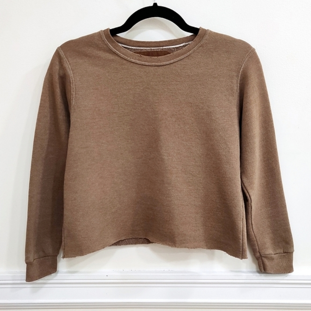 Rachel Comey cropped distressed sweatshirt